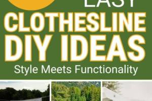 Ultimate Guide: How to Make a Clothes Line for Efficient Drying