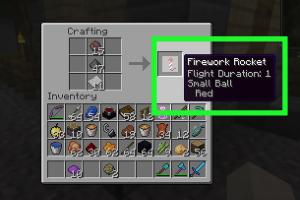 Mastering Minecraft: How to Create Spectacular Firework Rockets