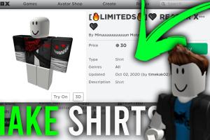 Ultimate Guide to Creating Custom T-Shirts on Roblox: Step-by-Step Tutorial