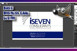 Designing Business Cards Using GIMP: A Comprehensive Guide