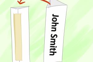 Easy Step-by-Step Guide to Create a Temporary Personal Nameplate for Your Office Desk