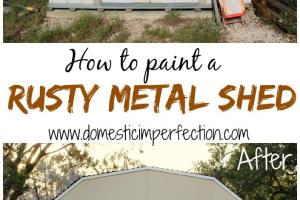 Revitalize Your Rusty Metal Shed: A Comprehensive Guide to Painting
