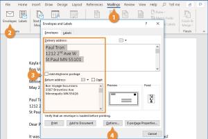 Mastering Envelope Printing in Microsoft Word: A Comprehensive Guide