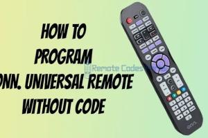 Ultimate Guide to Programming Your ONN Universal Remote: With and Without Codes