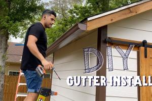 Complete Guide to Installing Rain Gutters on Your Shed: A Step-by-Step Approach