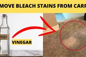 Effective Solutions: How to Remove Bleach Stains from Your Carpet