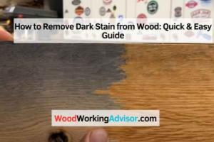 Effective Strategies for Removing Dark Stains from Wood: A Comprehensive Guide