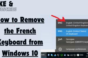 How to Effectively Remove a French Keyboard Layout from Your Device