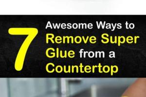 Ultimate Guide: How to Remove Glue from Counter Tops Safely and Effectively