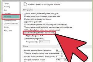 Mastering Microsoft Publisher: A Comprehensive Guide to Removing Word Hyphenation