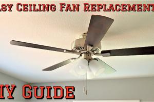 Step-by-Step Guide to Replacing Your Ceiling Fan: A Complete DIY Manual