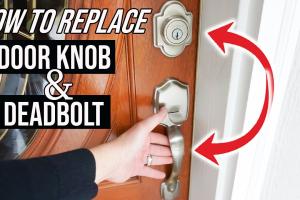 Mastering Doorknob and Deadbolt Replacement: Your Ultimate Guide