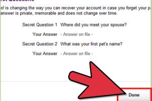 Step-by-Step Guide: How to Reset Security Questions in Yahoo Mail