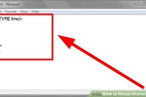 Mastering iFrame Resizing: A Comprehensive Guide for HTML Developers