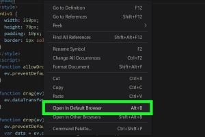 Mastering HTML: How to Effectively Run Your HTML Files in Visual Studio Code