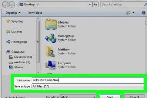 Mastering HTML: How to Save Documents as HTML Files in a Plain Text Editor