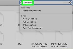 Mastering File Searches: How to Find Specific File Types in Finder on Mac
