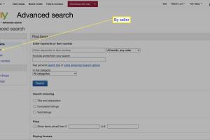 Mastering eBay: How to Search for a Seller Using Advanced Techniques
