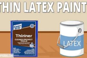 Ultimate Guide to Thinning Latex Paint for Spraying, Brushing & Rolling