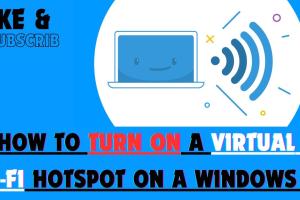 Unlocking Your Internet: How to Easily Activate a Virtual Wi-Fi Hotspot on Windows PCs