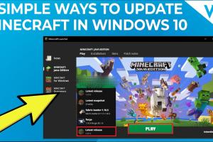 How to Easily Update Minecraft: A Comprehensive Guide for All Players