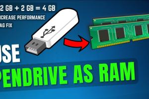 Boost Your Computer's Performance: How to Use a Pen Drive as RAM