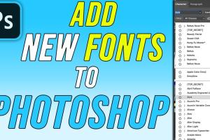3 Simple Ways to Import Fonts to Photoshop: A Comprehensive Guide