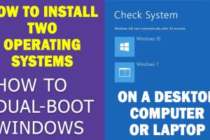 Ultimate Dual Boot Guide: Install Two Operating Systems on Your PC