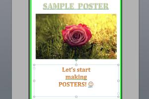 Mastering Poster Design: A Step-by-Step Guide to Creating Stunning Posters Using Microsoft Word
