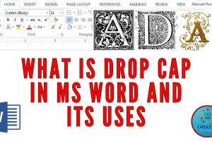 Mastering Drop Caps in Microsoft Word: A Step-by-Step Guide