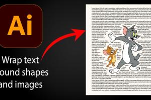 Mastering Text Wrapping in Adobe Illustrator: 2 Simple Techniques