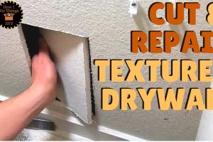 Mastering Textured Drywall Repair: Blend Seams Seamlessly