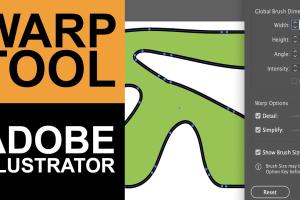 Mastering the Warp Tool in Adobe Illustrator: A Complete Guide