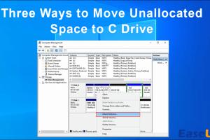 How to Efficiently Move Disk Space Between C and D Drives on Windows 11, 10, 8, & 7