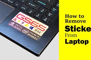 3 Easy Techniques to Effortlessly Remove Stickers from Your Laptop