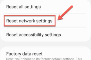 Quickly Reset Network Settings in Android: 2 Simple Methods