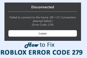 7 Simple Ways to Resolve Roblox Disconnect Error Code 279