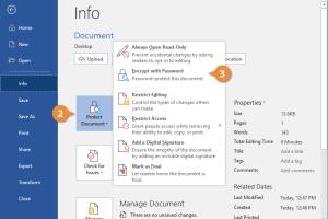 Secure Your Documents: 2 Easy Ways to Password Protect Microsoft Word Files