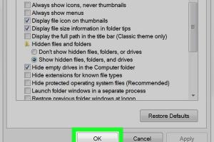 Unhide Folders in Windows 7: A Step-by-Step Guide for Beginners
