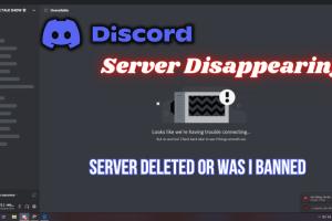 Unraveling the Mystery: Why Did Your Discord Server Disappear?